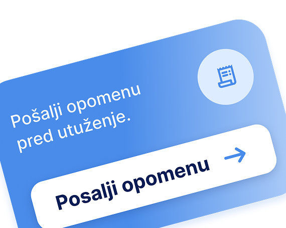 Kako funkcioniše — slanje opomena
