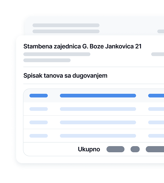 Kako funkcioniše — automatsko zaduživanje stanara