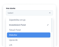 Standardizovan obračun prikaz