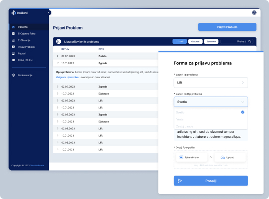 problems dashboard image