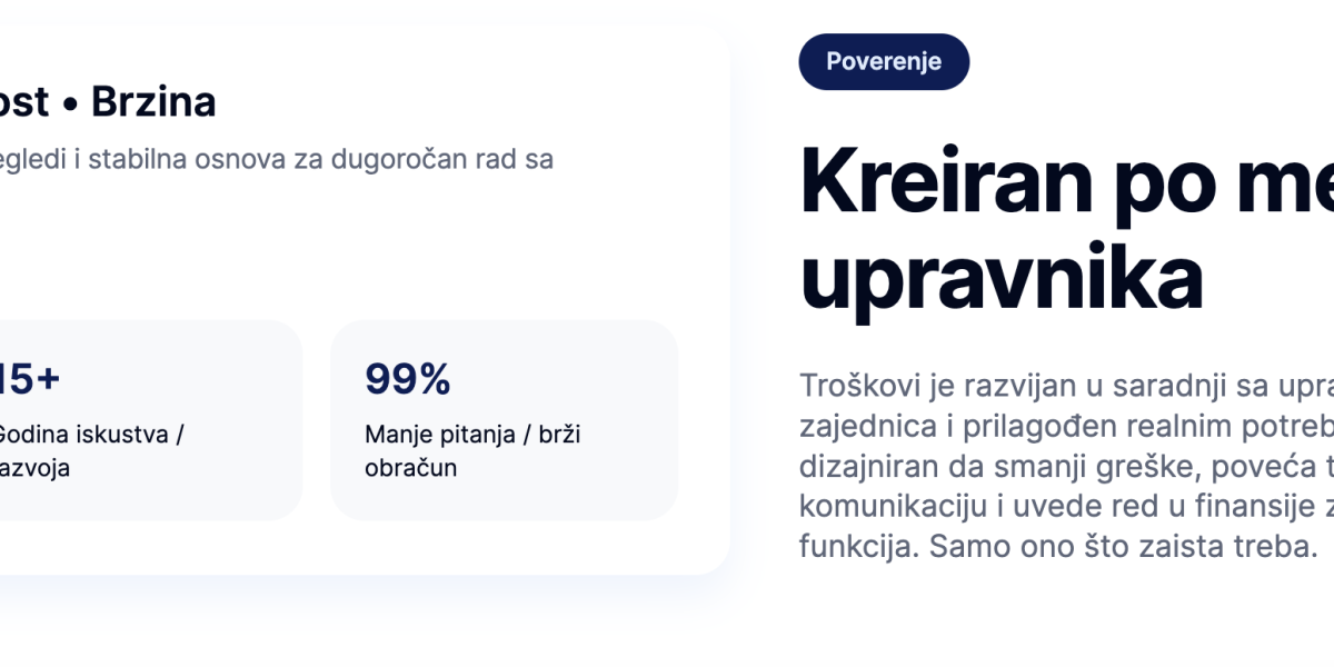 Izveštaj upravnika stambene zajednice: sadržaj, rokovi i primer